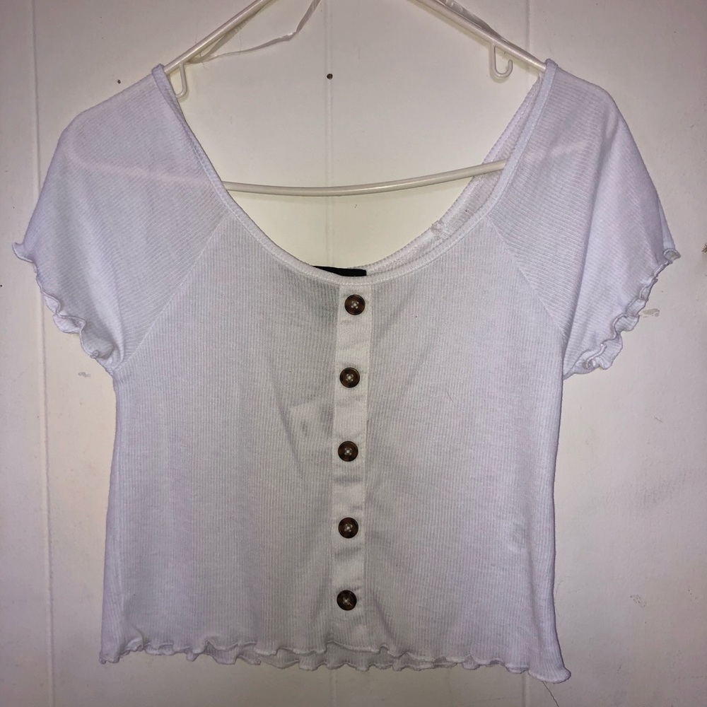 Light crop top